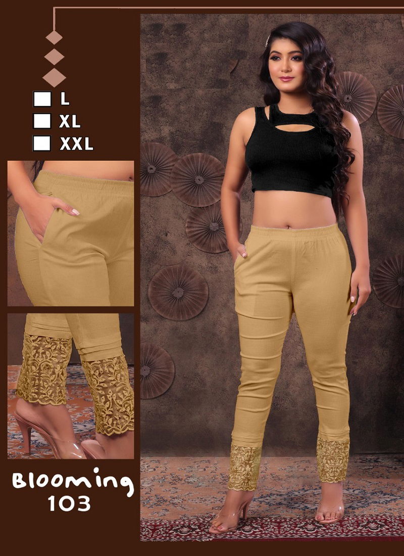 We Blooming Designer Soft Lycra Stretchable Wholesale Pant Catalog
